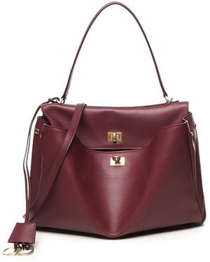 Balenciaga Large Rodeo Bag - Purple