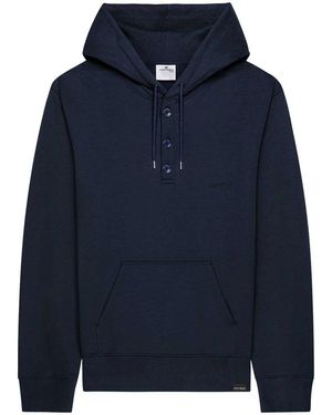 Courreges Cotton Hoodie - Blue