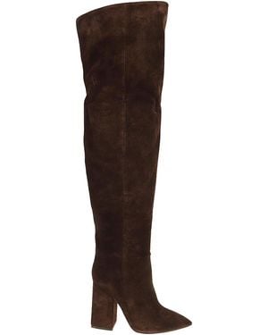 Paris Texas Anja Over The Knee Boot 100 - Brown