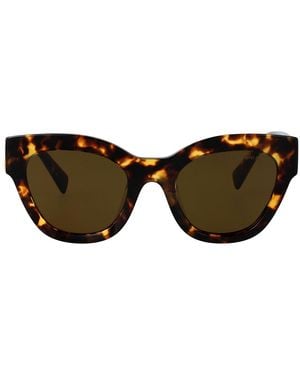 Miu Miu Lunettes De Soleil - Marron