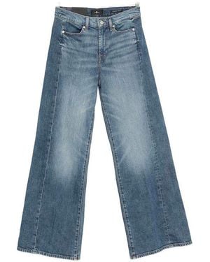 Seven7 Straight Leg Jeans - Blau