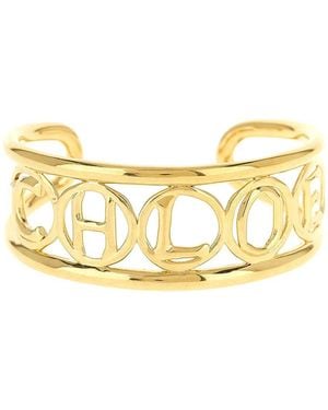 Chloé Script Bracelet - Metallic