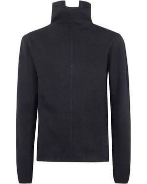 Rick Owens Turtle Tabard Jumper - Blue