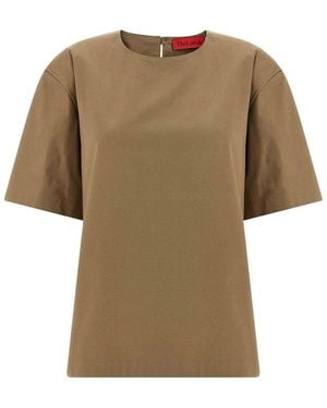 Thelatest Dean T-Shirt - Natural