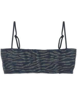 Mc2 Saint Barth Athena Bikini Top - Black