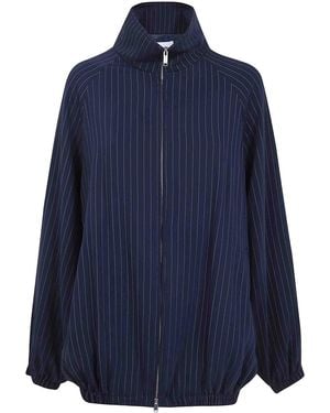 Frankie Shop Baxter Track Jacket - Blue