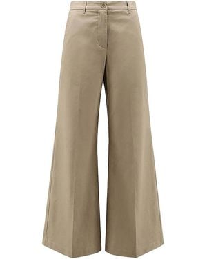 Aspesi Stretch Cotton Pants - Natural