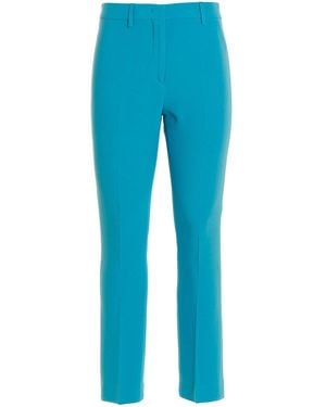 Etro Pants With Pleat - Blue
