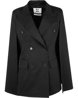 Federica Bonifaci Cape Jacket - Black