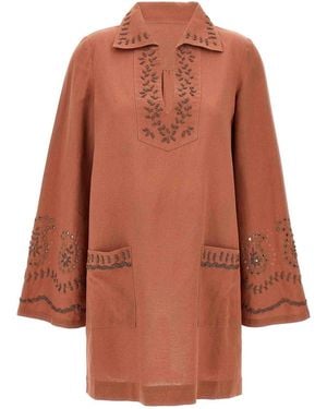 Fortela Genevieve Dress - Brown