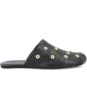 Chloé Flat Mules - Black