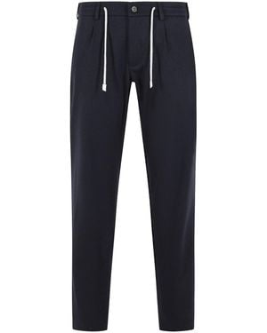 Eleventy Pantalón Casual - Azul
