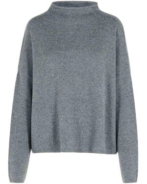 Lisa Yang Sandy' Graphite Cashmere Sweater - Gray