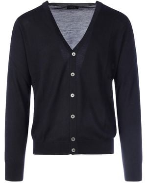 Nome Wool Cardigan - Blue