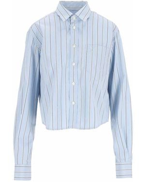 Ami Paris Paris Short Shirt - Blue