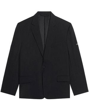 Balenciaga Blazer Washed Sb - Black