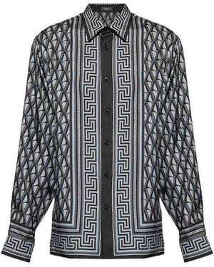 Versace Silk Shirt - Black