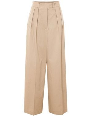 Anine Bing Lou Pants - Natural