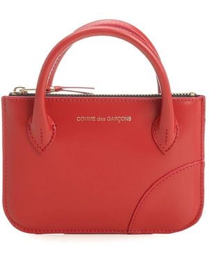 Comme des Garçons Handles Coin Purse - Red