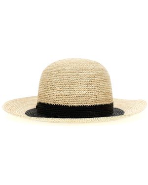 Borsalino Panama Crochet Hat - Natural