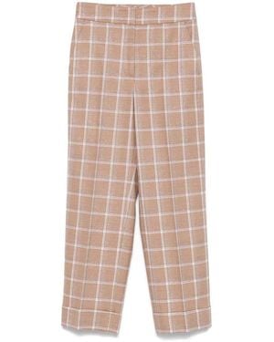 Peserico Trousers - Natural