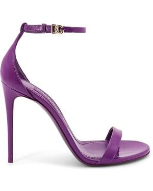 Dolce & Gabbana Keira Sandals - Purple