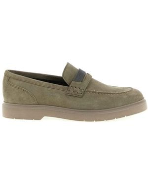 Brunello Cucinelli Monile Loafers - Green
