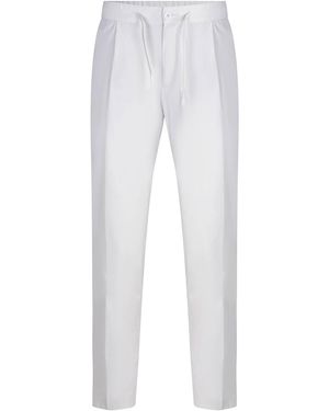 Herno Pants Made From An Polyamide Blend - White