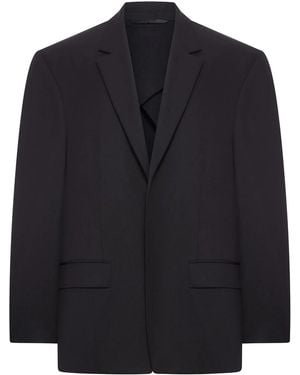 Balenciaga Destructured Tailored Jacket - Blue