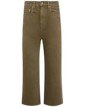 R13 Pantalon Couturier - Vert