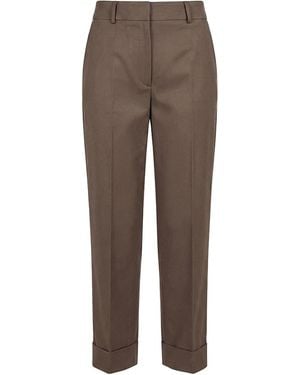 Peserico Trousers - Brown