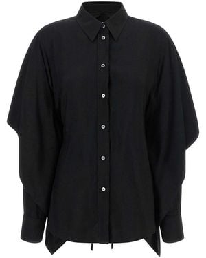 Maison Margiela Cape Shirt - Black