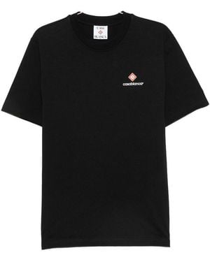CASABLANCA Short-Sleeve T-Shirt - Black