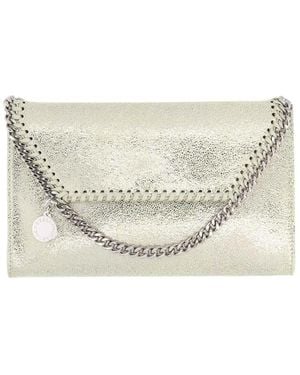 Stella McCartney Borsa Mini Falabella - Bianco