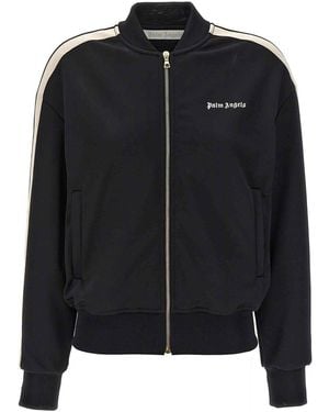Palm Angels Sweatshirt With Logo - Black