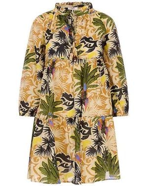 Anjuna Caftan Short - Yellow