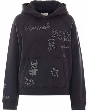Zadig & Voltaire Strass Hoodie - Black