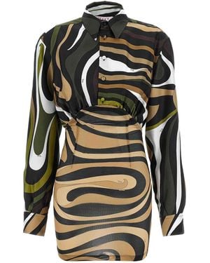 Emilio Pucci Marble Dress - Black