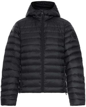 Canada Goose Aethera Tonal Label Hooded Jacket - Black