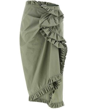 Dries Van Noten Sina Skirt - Green