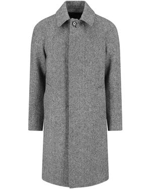 Lardini Wool Coat - Gray