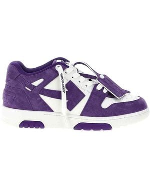 Off-White c/o Virgil Abloh Out Of Office Trainers - Purple