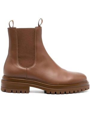 Gianvito Rossi Chester Chelsea Boots - Brown