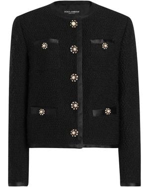 Dolce & Gabbana Jackets - Black