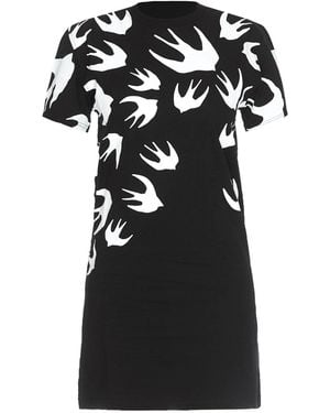 McQ Swallow Tee Style Dress - Black