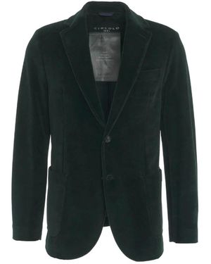Circolo 1901 Velvet Jacket - Green