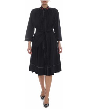 Vivetta Parma Bell Dress - Black