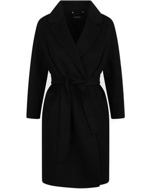 Max Mara Abrigo Largo - Negro