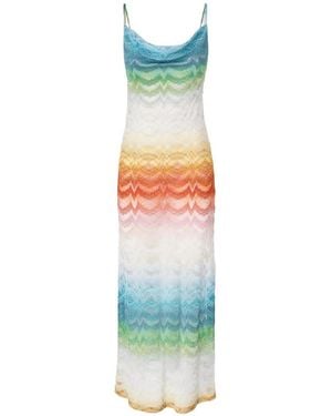 Missoni Long Cover Up - Blue