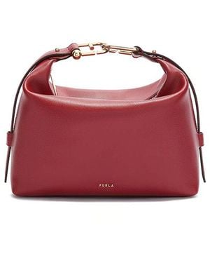 Furla Tonie M Hobo Shoulder Bag - Red